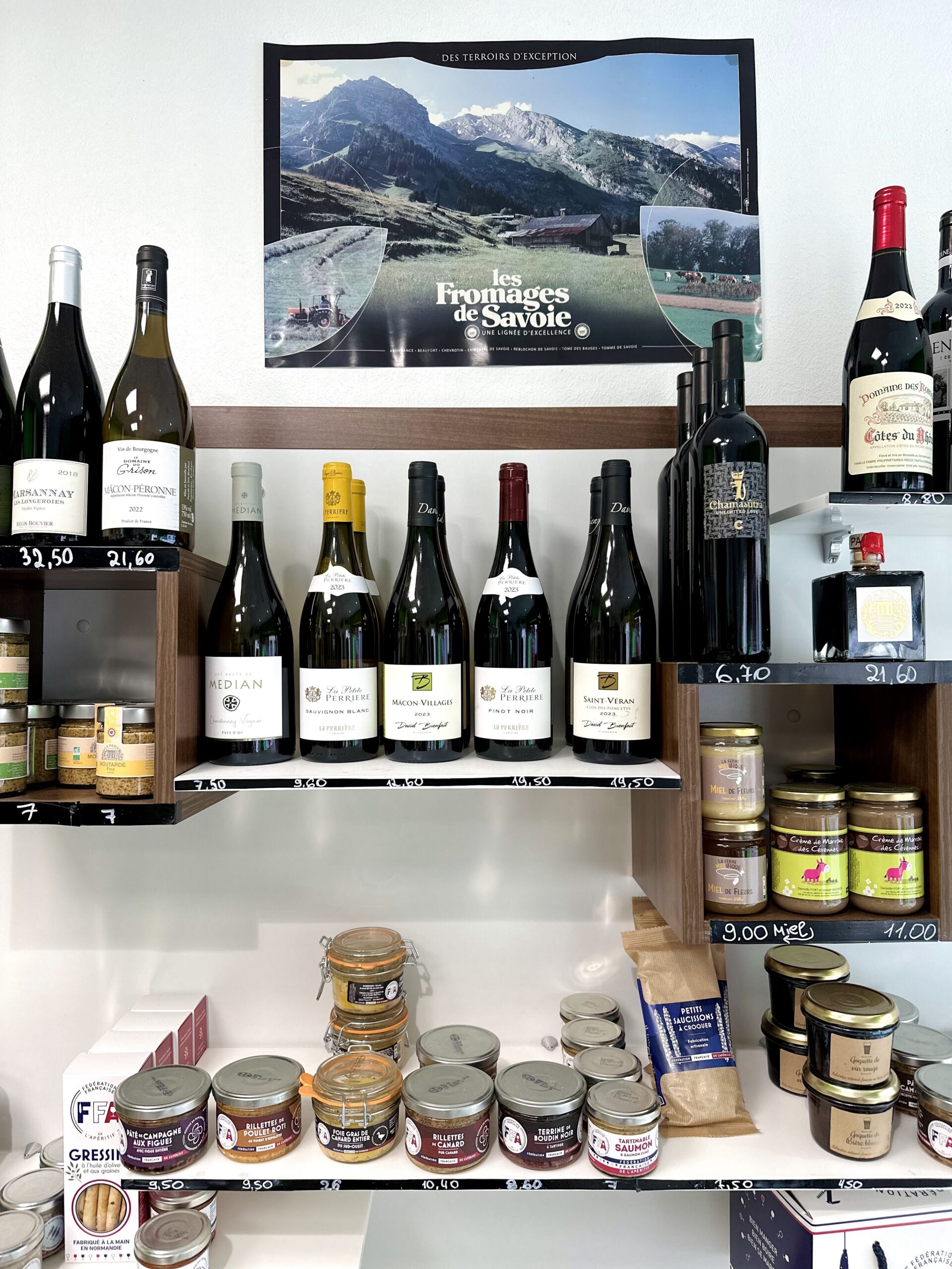 Vins sélectionnés